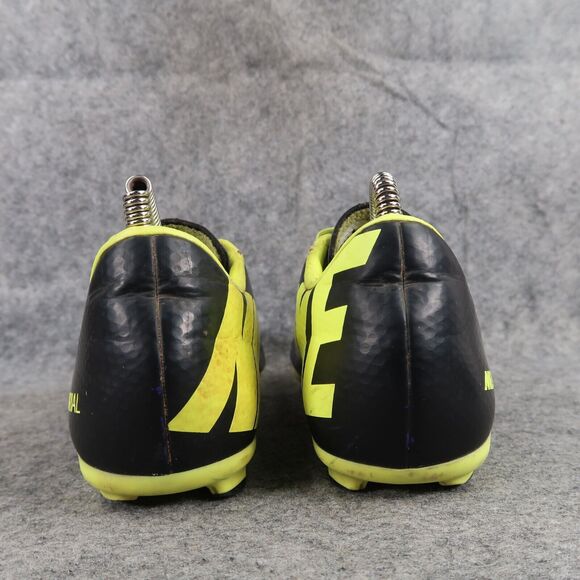 Nike Shoes Kids 5 Cleats Soccer Mercurial FG Sports Athletic Purple Volt Youth - Picture 5 of 16